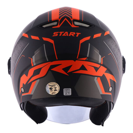 CAPACETE NORISK ORION START PRETO FOSCO - Image 4