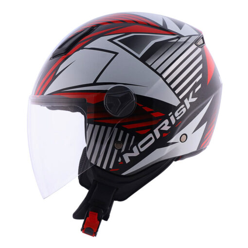CAPACETE NORISK ORION MOSAIC BRANCO - Image 2