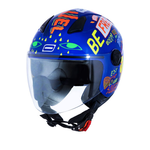 CAPACETE NORISK ORION FREE AZUL - Image 5