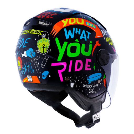 CAPACETE NORISK ORION FREE PRETO - Image 3