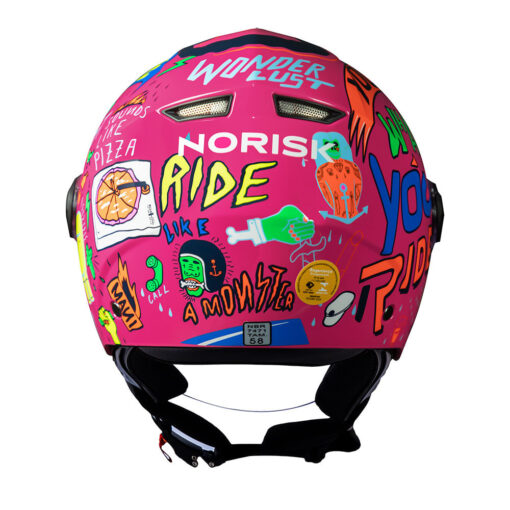 CAPACETE NORISK ORION FREE ROSA - Image 7