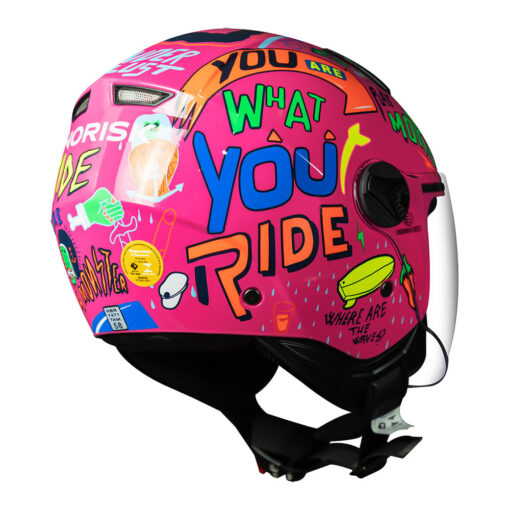 CAPACETE NORISK ORION FREE ROSA - Image 5
