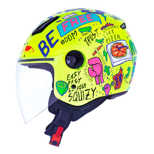 CAPACETE NORISK ORION FREE AMARELO - Image 5