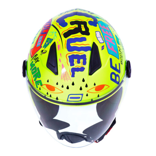 CAPACETE NORISK ORION FREE AMARELO - Image 8