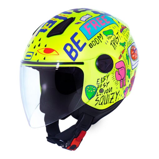 CAPACETE NORISK ORION FREE AMARELO - Image 2