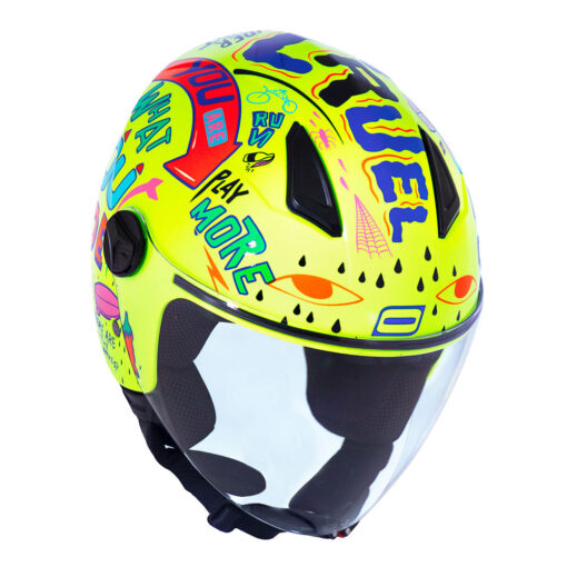CAPACETE NORISK ORION FREE AMARELO - Image 4