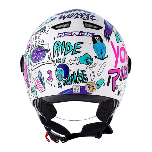 CAPACETE NORISK ORION FREE BRANCO - Image 6