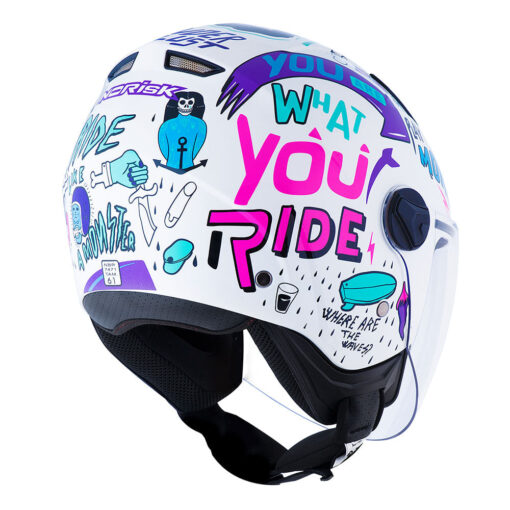 CAPACETE NORISK ORION FREE BRANCO - Image 7