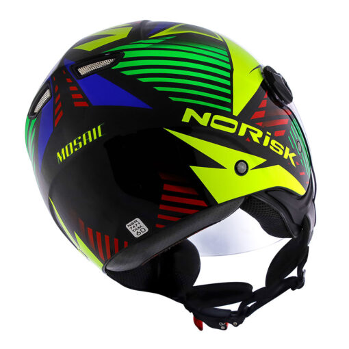 CAPACETE NORISK ORION MOSAIC AMARELO - Image 2