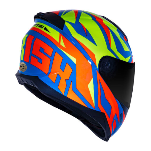 CAPACETE NORISK RAZOR CUTTING AMARELO - Image 4