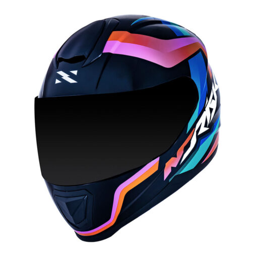 CAPACETE NORISK RAZOR VOID PRETO/LARANJA - Image 3