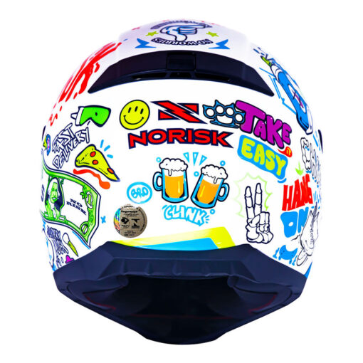 CAPACETE NORISK RAZOR VIBES BRANCO - Image 8