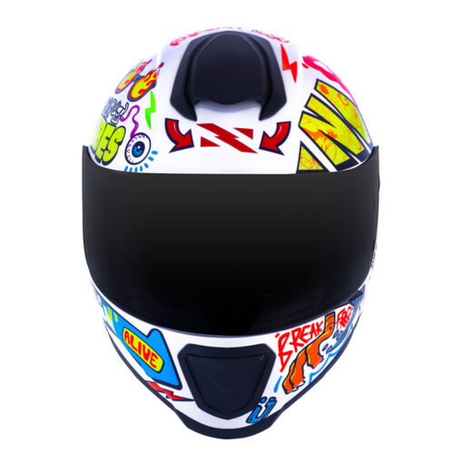 CAPACETE NORISK RAZOR VIBES BRANCO - Image 9