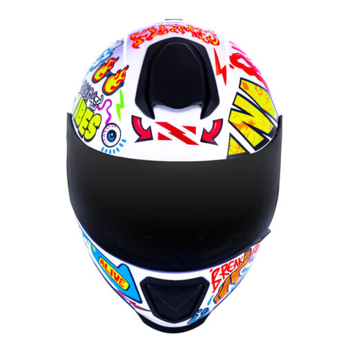 CAPACETE NORISK RAZOR VIBES BRANCO - Image 2