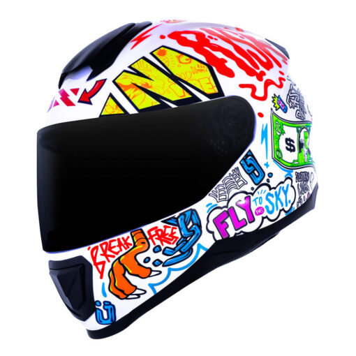 CAPACETE NORISK RAZOR VIBES BRANCO - Image 4