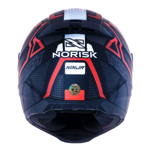 CAPACETE NORISK RAZOR NINJA PRETO - Image 8