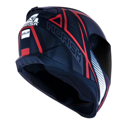 CAPACETE NORISK RAZOR NINJA PRETO - Image 6