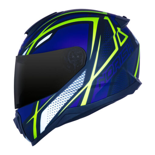 CAPACETE NORISK RAZOR NINJA AZUL - Image 3