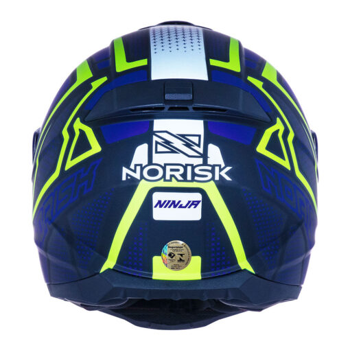 CAPACETE NORISK RAZOR NINJA AZUL - Image 4