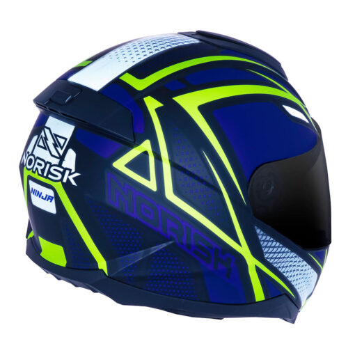 CAPACETE NORISK RAZOR NINJA AZUL - Image 2