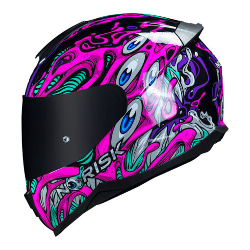 CAPACETE NORISK RAZOR PARASITE ROSA - Image 6