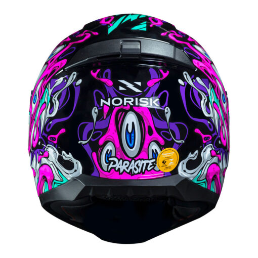 CAPACETE NORISK RAZOR PARASITE ROSA - Image 7