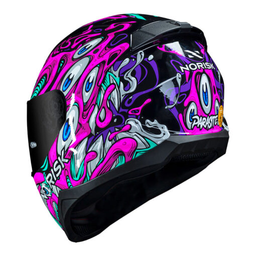 CAPACETE NORISK RAZOR PARASITE ROSA - Image 4