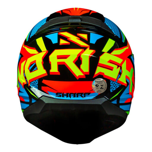 CAPACETE NORISK RAZOR SHARP AMARELO - Image 5