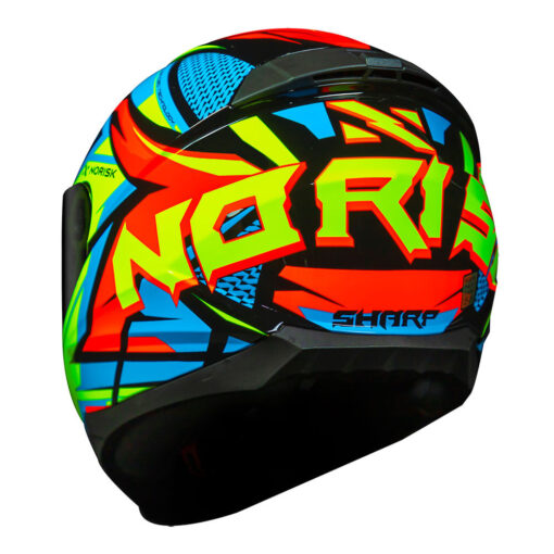 CAPACETE NORISK RAZOR SHARP AMARELO - Image 3