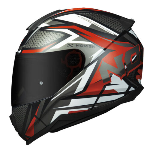 CAPACETE NORISK RAZOR SHARP VERMELHO - Image 4