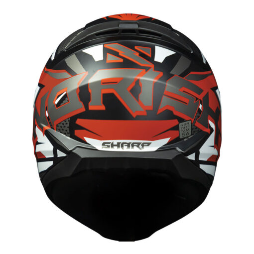 CAPACETE NORISK RAZOR SHARP VERMELHO - Image 5