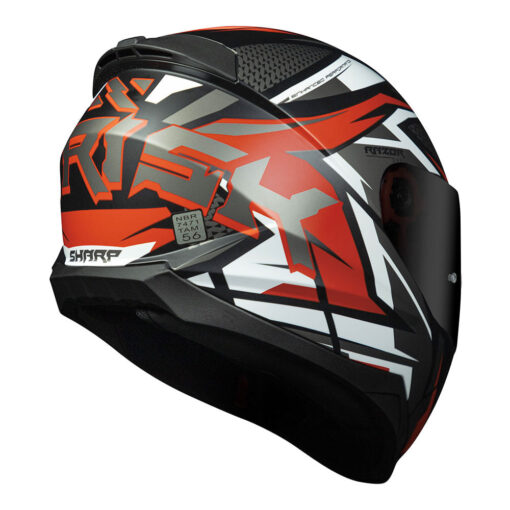 CAPACETE NORISK RAZOR SHARP VERMELHO - Image 2