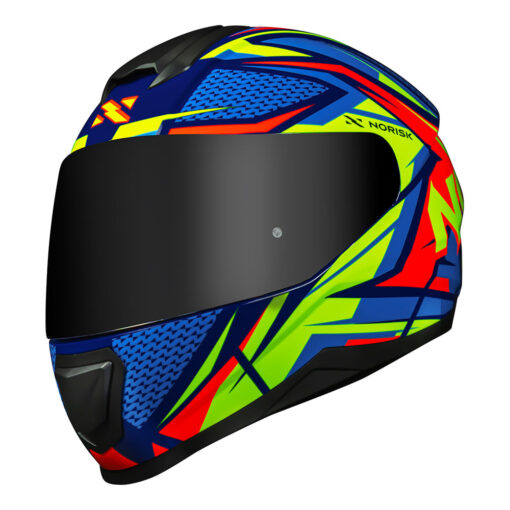 CAPACETE NORISK RAZOR SHARP AZUL - Image 6