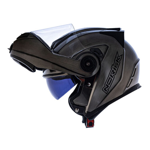 CAPACETE NORISK ROUTE FF345 IRON CHROME - Image 3