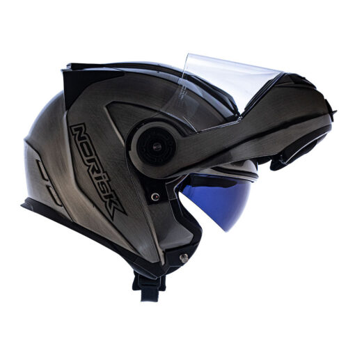 CAPACETE NORISK ROUTE FF345 IRON CHROME - Image 5