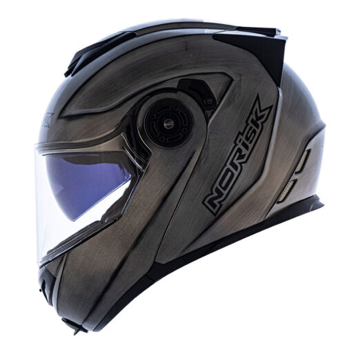 CAPACETE NORISK ROUTE FF345 IRON CHROME - Image 7