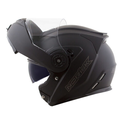 CAPACETE NORISK ROUTE FF345 MONOCOLOR PRETO FOSCO - Image 3