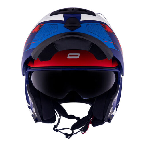 CAPACETE NORISK ROUTE FF345 SPEEDMAX AZUL FOSCO/BRANCO - Image 10