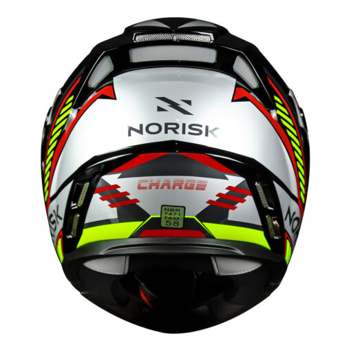 CAPACETE NORISK ROUTE FF345 CHARGE CINZA - Image 4
