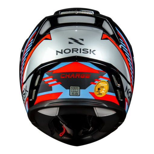 CAPACETE NORISK ROUTE FF345 CHARGE PRETO - Image 7