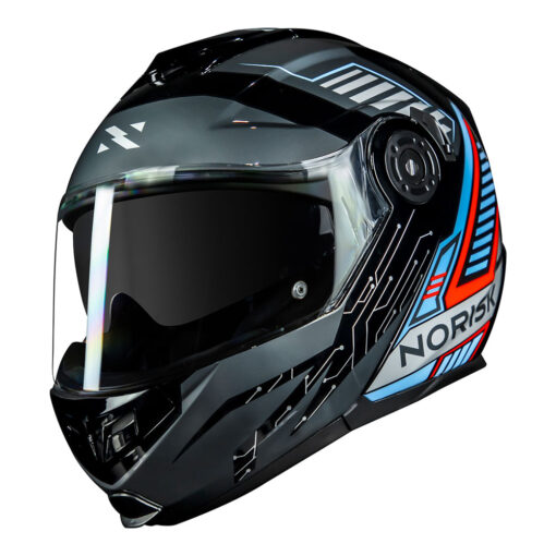 CAPACETE NORISK ROUTE FF345 CHARGE PRETO - Image 2