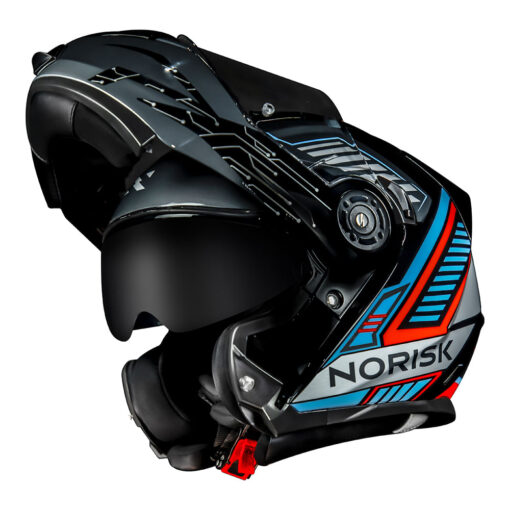 CAPACETE NORISK ROUTE FF345 CHARGE PRETO - Image 3