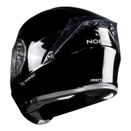 CAPACETE NORISK MOTION MONOCOLOR PRETO - Image 2