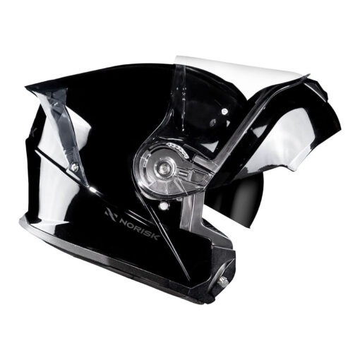 CAPACETE NORISK MOTION MONOCOLOR PRETO - Image 3