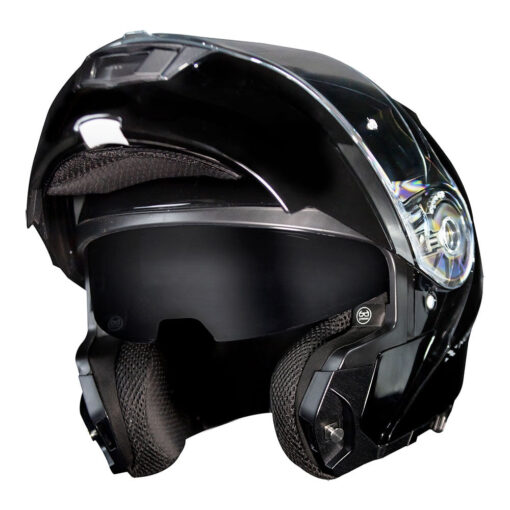 CAPACETE NORISK MOTION MONOCOLOR PRETO - Image 9