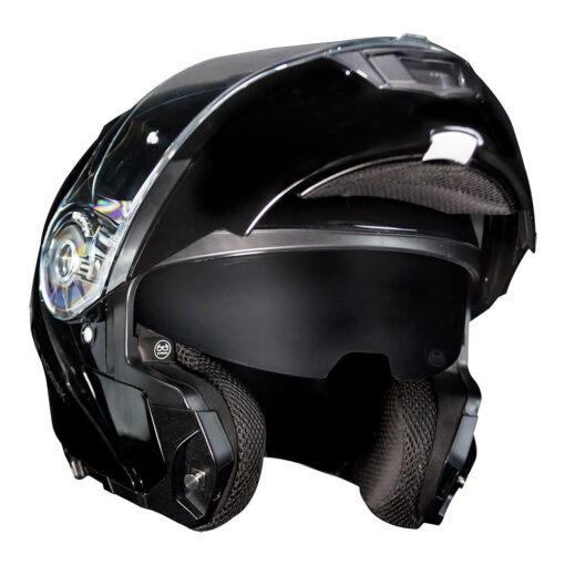 CAPACETE NORISK MOTION MONOCOLOR PRETO - Image 10