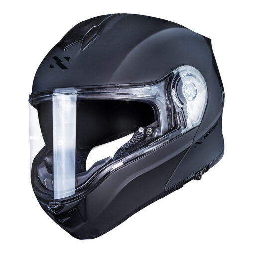 CAPACETE NORISK MOTION MONOCOLOR CINZA FOSCO - Image 7