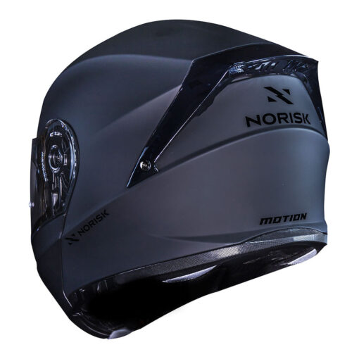 CAPACETE NORISK MOTION MONOCOLOR CINZA FOSCO - Image 8