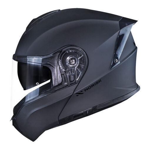 CAPACETE NORISK MOTION MONOCOLOR CINZA FOSCO - Image 12