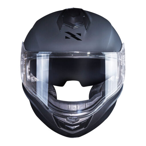 CAPACETE NORISK MOTION MONOCOLOR CINZA FOSCO - Image 3